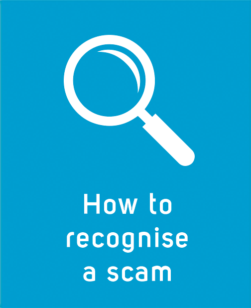 How to recognise a scam
